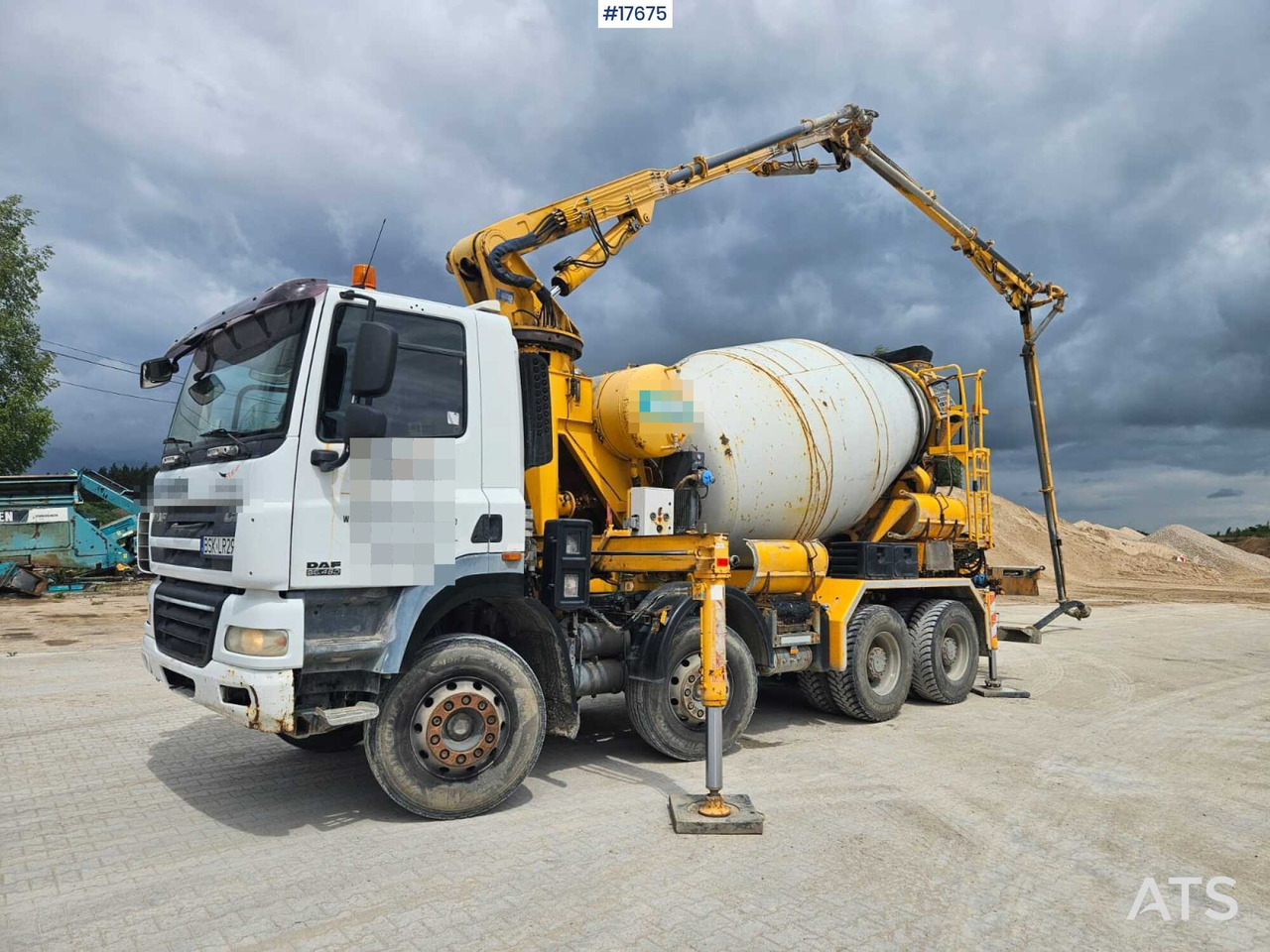 2008 DAF 85.460 - Xe trộn bê tông: hình 2 2008 DAF 85.460 - Xe trộn bê tông: hình 2