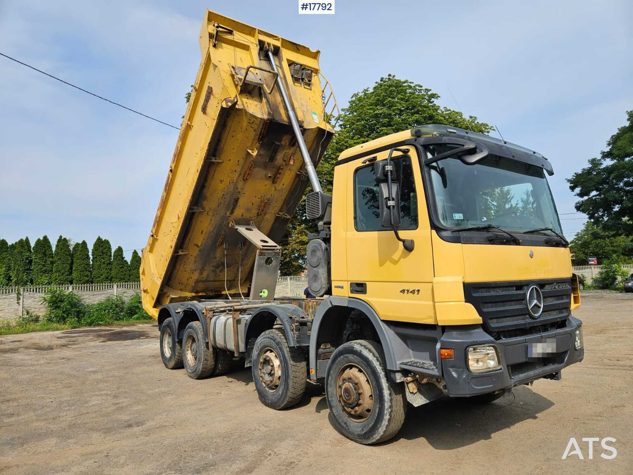 2008 Mercedes-Benz Actros 4141 - Xe ben: hình 2 2008 Mercedes-Benz Actros 4141 - Xe ben: hình 2