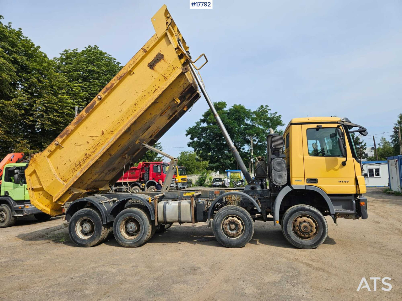 2008 Mercedes-Benz Actros 4141 - Xe ben: hình 4 2008 Mercedes-Benz Actros 4141 - Xe ben: hình 4