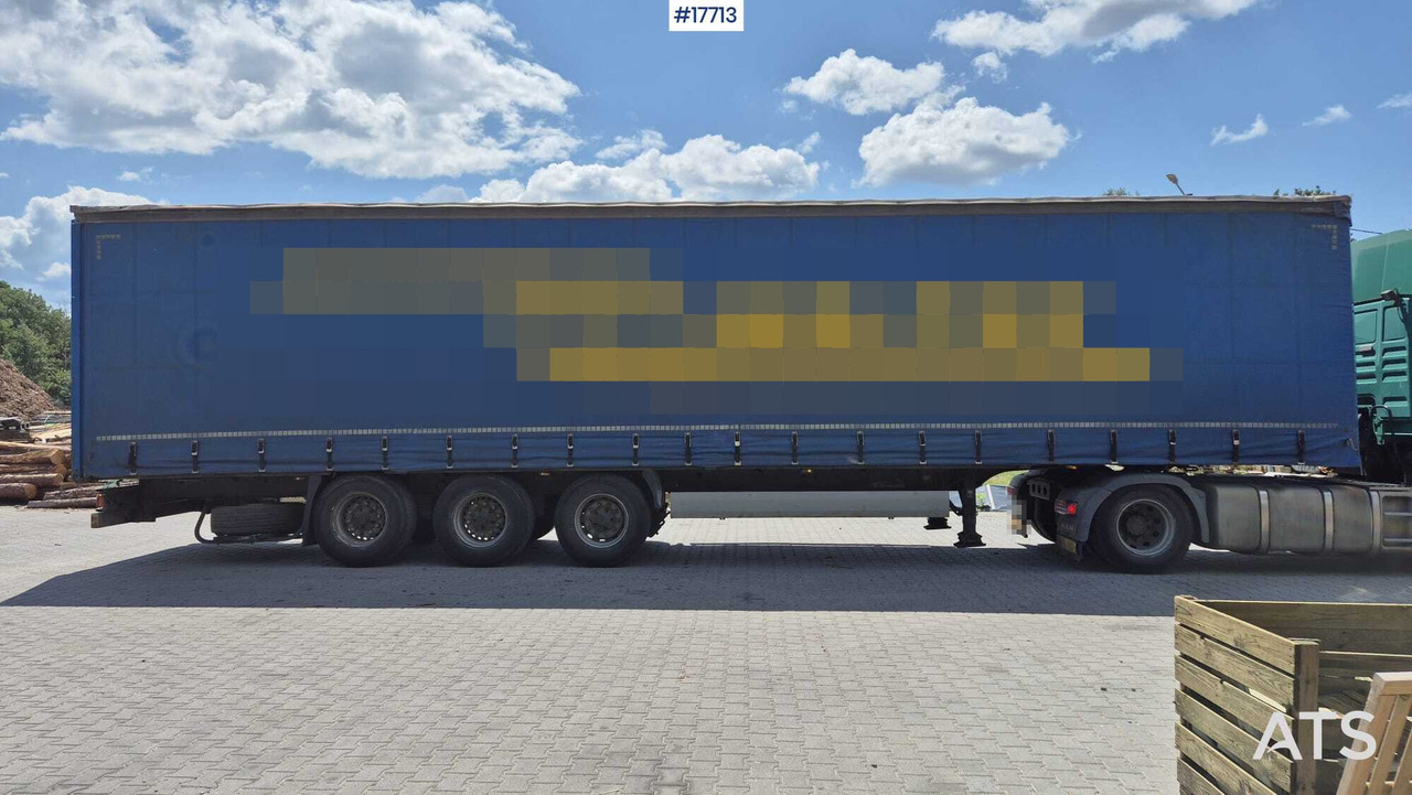 2009 Krone SD - Sơ mi rơ moóc mui bạt: hình 4 2009 Krone SD - Sơ mi rơ moóc mui bạt: hình 4