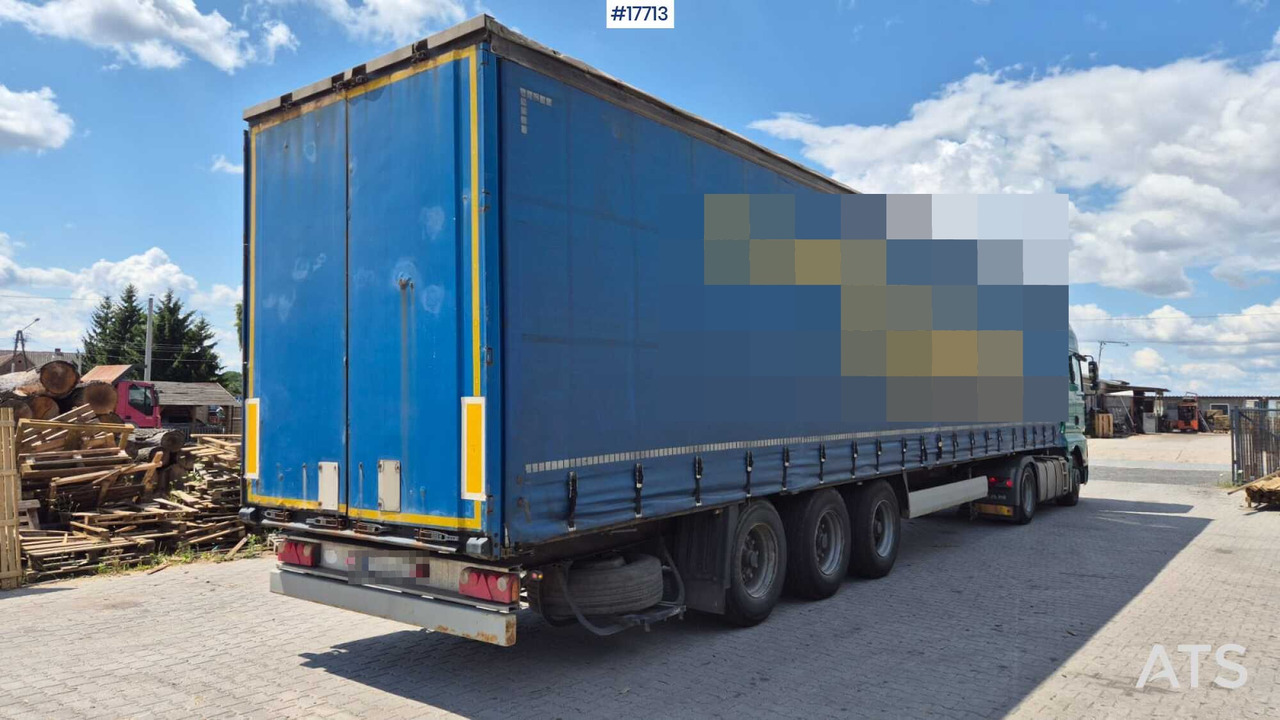 2009 Krone SD - Sơ mi rơ moóc mui bạt: hình 2 2009 Krone SD - Sơ mi rơ moóc mui bạt: hình 2