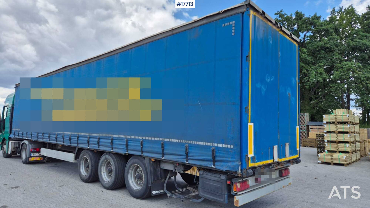 2009 Krone SD - Sơ mi rơ moóc mui bạt: hình 3 2009 Krone SD - Sơ mi rơ moóc mui bạt: hình 3