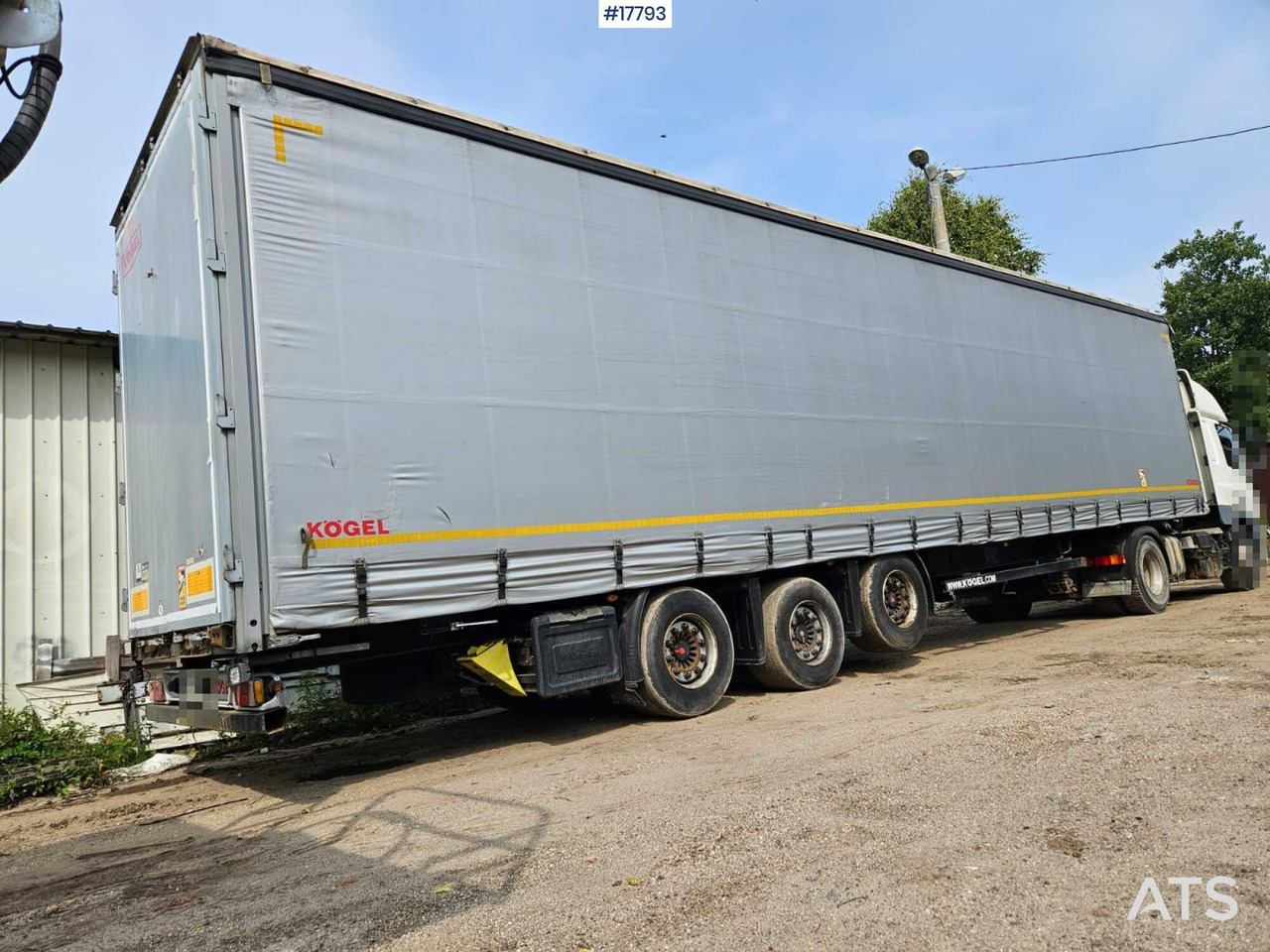 2015 Kögel S-24 - Sơ mi rơ moóc mui bạt: hình 2 2015 Kögel S-24 - Sơ mi rơ moóc mui bạt: hình 2