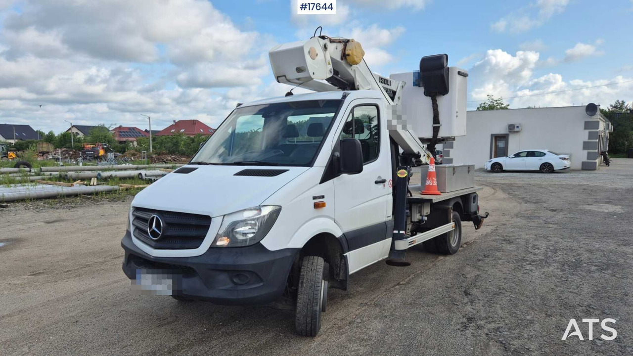 2017 Mercedes-Benz Sprinter 516 CDI - Nền bục trên không gắn trên xe tải: hình 1 2017 Mercedes-Benz Sprinter 516 CDI - Nền bục trên không gắn trên xe tải: hình 1