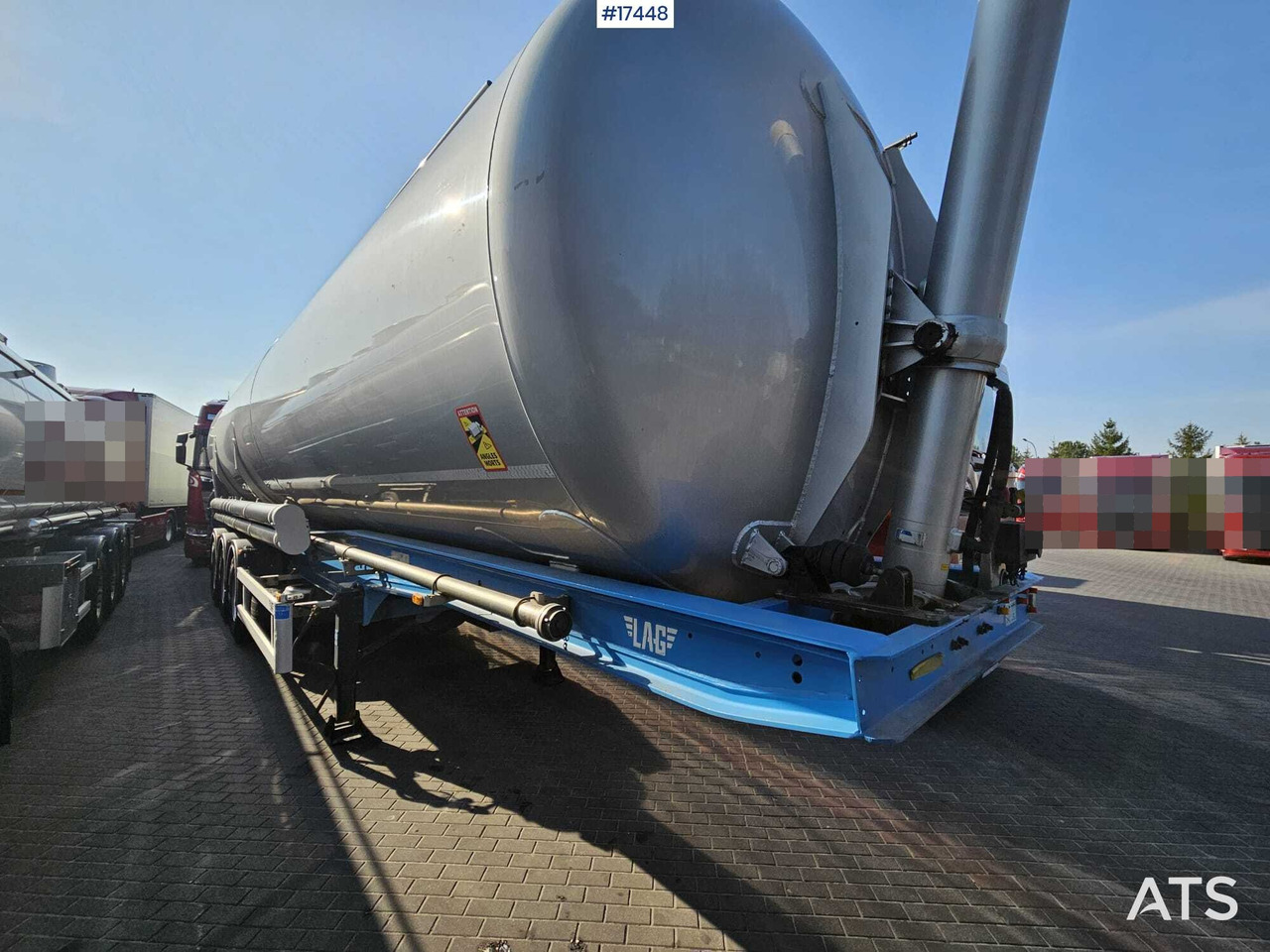 2018 Lag 0-3-TI silos do materiałów sypkich - Sơ mi rơ moóc bồn silo: hình 4 2018 Lag 0-3-TI silos do materiałów sypkich - Sơ mi rơ moóc bồn silo: hình 4