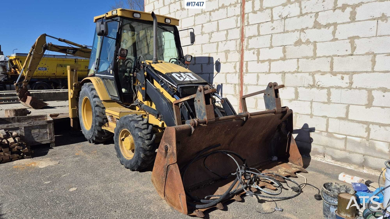 Backhoe loader CATERPILLAR 428 D 4x4 (2004) - Máy xúc trước múc sau: hình 2 Backhoe loader CATERPILLAR 428 D 4x4 (2004) - Máy xúc trước múc sau: hình 2