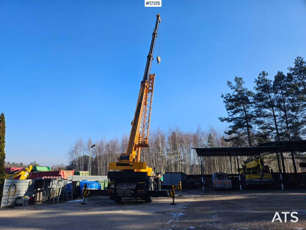 Crane PPM 2FDTM2 30m 15m (1999) - Cẩu bánh lốp: hình 4 Crane PPM 2FDTM2 30m 15m (1999) - Cẩu bánh lốp: hình 4