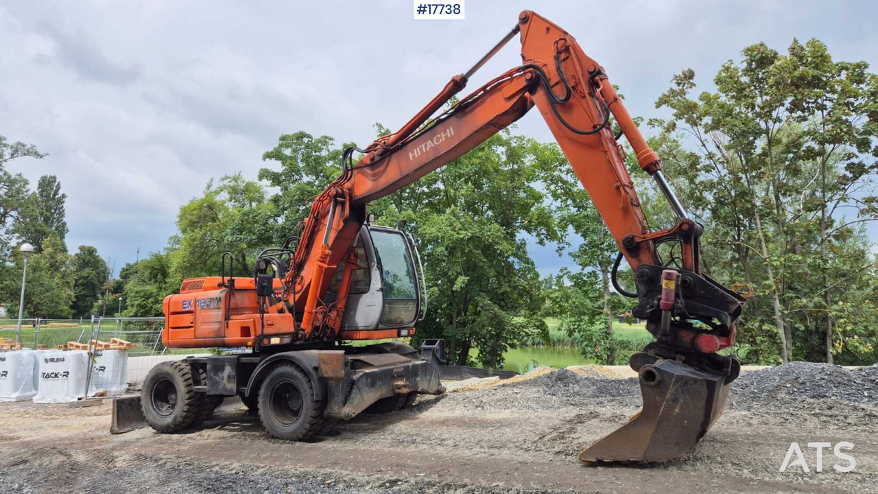 HITACHI EW 165W (2000) ROTOTILT Wheel Excavator - Máy xúc bánh lốp: hình 1 HITACHI EW 165W (2000) ROTOTILT Wheel Excavator - Máy xúc bánh lốp: hình 1