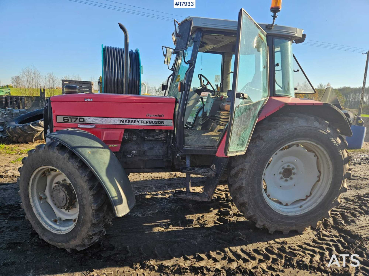 Massey Ferguson 6170 tractor (1995) - Máy cày: hình 3 Massey Ferguson 6170 tractor (1995) - Máy cày: hình 3