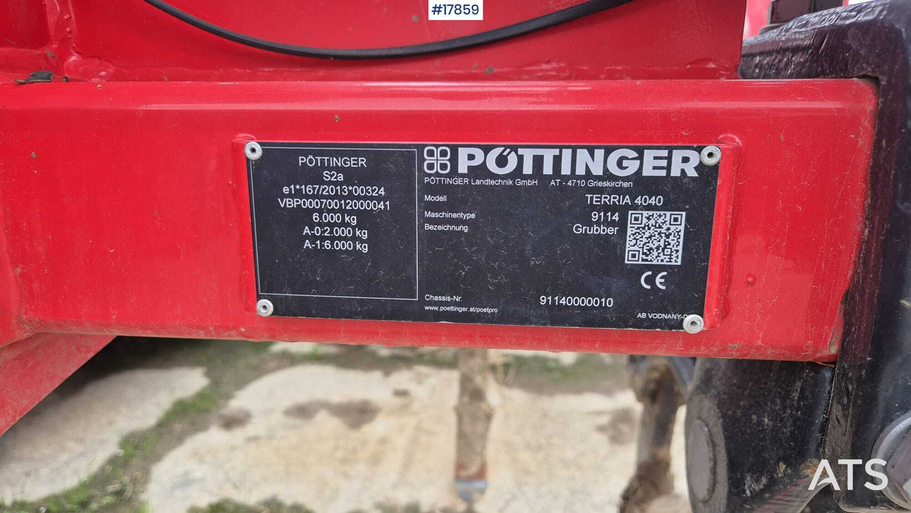 POTTINGER TERRIA 4040 cultivator (2020) - Máy trồng trọt: hình 5 POTTINGER TERRIA 4040 cultivator (2020) - Máy trồng trọt: hình 5