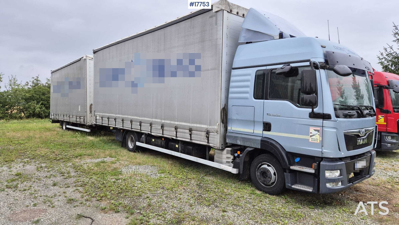 Tandem MAN TGL 8.250 (2014) - Xe tải thùng mui bạt: hình 4 Tandem MAN TGL 8.250 (2014) - Xe tải thùng mui bạt: hình 4