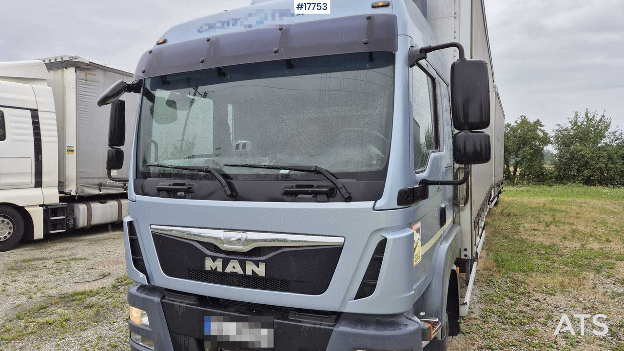 Tandem MAN TGL 8.250 (2014) - Xe tải thùng mui bạt: hình 3 Tandem MAN TGL 8.250 (2014) - Xe tải thùng mui bạt: hình 3