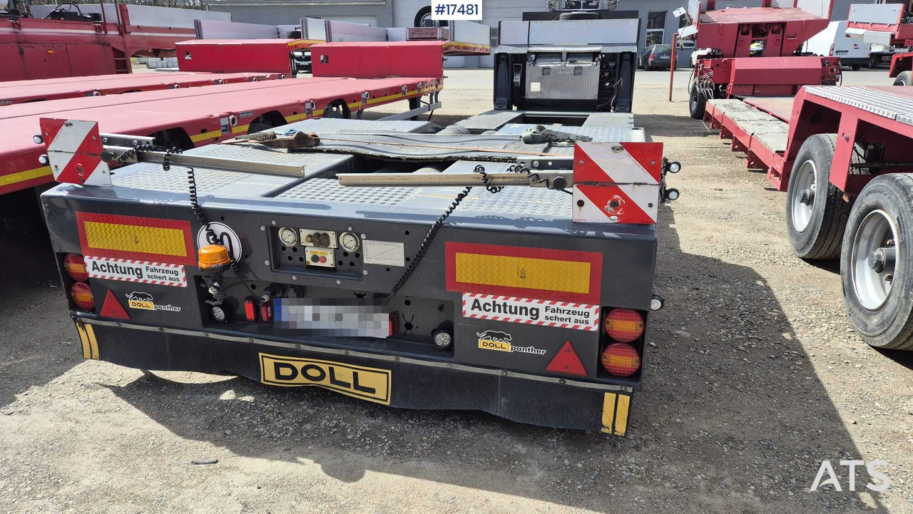 Tiefbett DOLL PANTHER T2E-S3F-21 low-bed semi-trailer (2015) - Sơ mi rơ moóc thùng thấp: hình 4 Tiefbett DOLL PANTHER T2E-S3F-21 low-bed semi-trailer (2015) - Sơ mi rơ moóc thùng thấp: hình 4