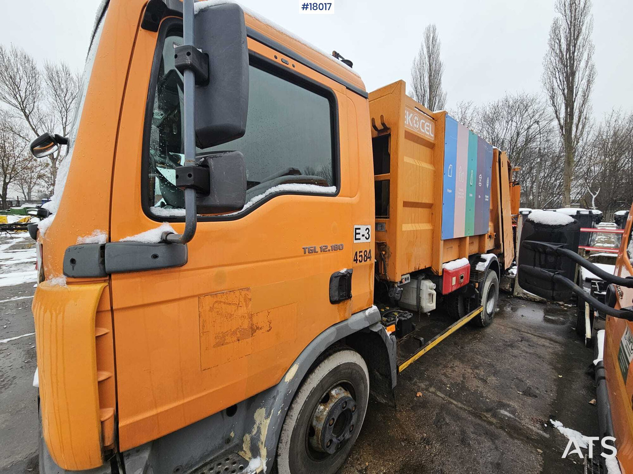 Truck MAN TGA 12.180 (2007) with EKOCEL mini garbage truck body - Xe tải chở rác: hình 5 Truck MAN TGA 12.180 (2007) with EKOCEL mini garbage truck body - Xe tải chở rác: hình 5