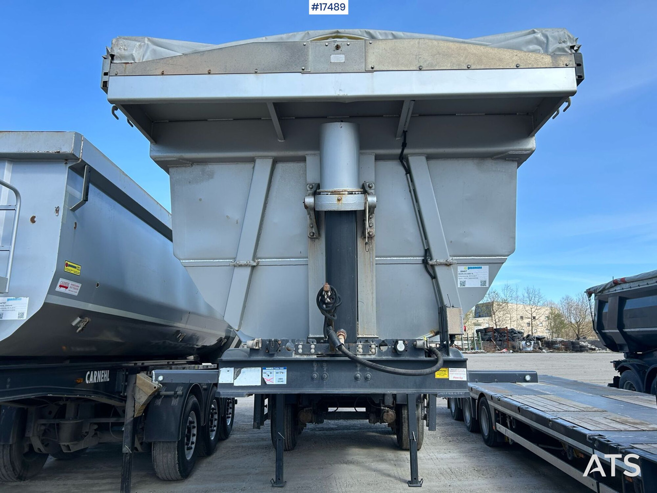 Truck semi-trailer, tipper MEIERLING MSK 18 (2017) - Sơ mi rơ moóc ben: hình 4 Truck semi-trailer, tipper MEIERLING MSK 18 (2017) - Sơ mi rơ moóc ben: hình 4