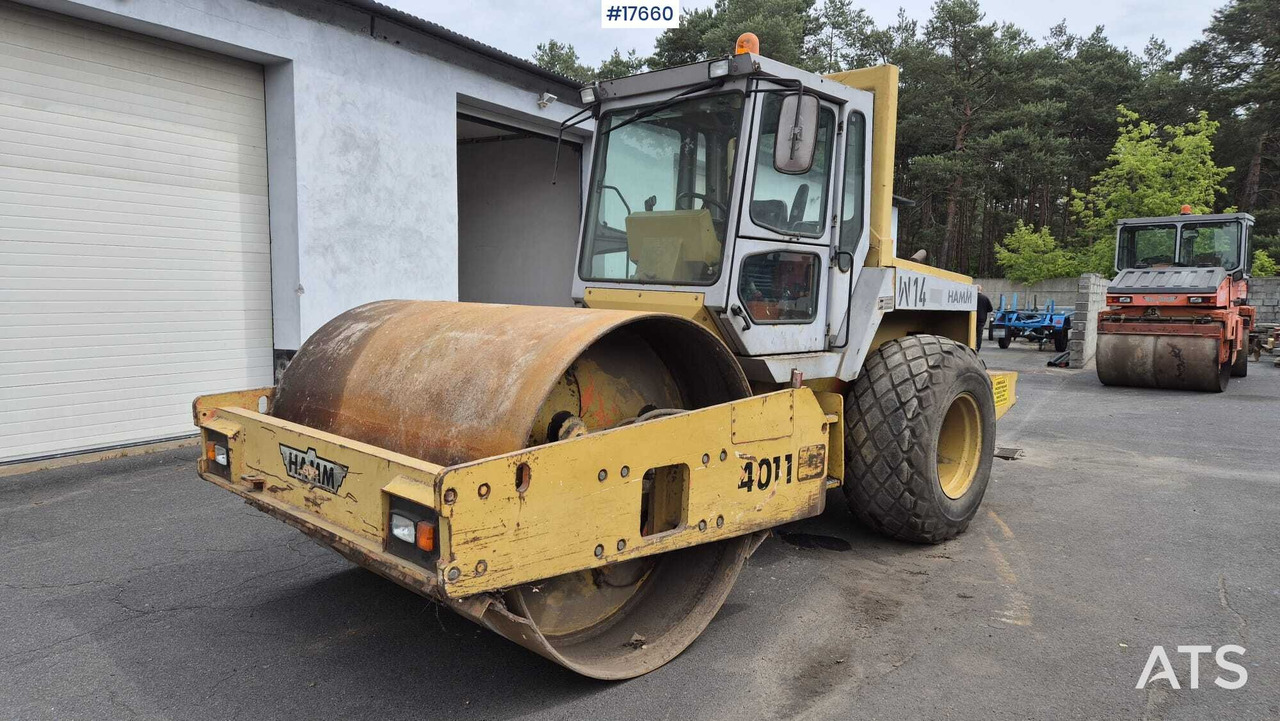Walec HAMM 4011D (1996) - Máy đầm: hình 3 Walec HAMM 4011D (1996) - Máy đầm: hình 3