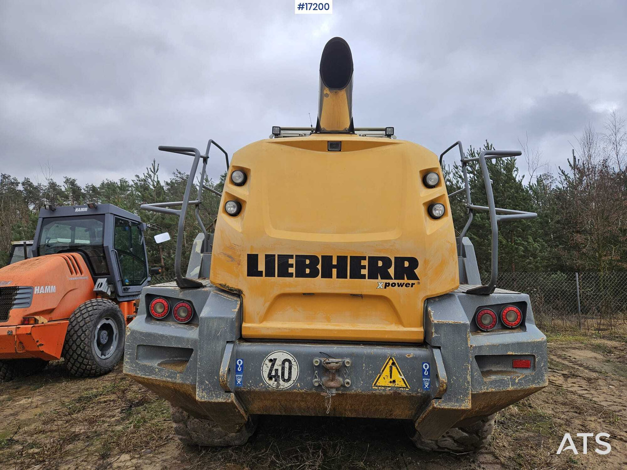 Máy xúc lật bánh lốp Wheel loader LIEBHERR L566 xPower (2017): hình 9