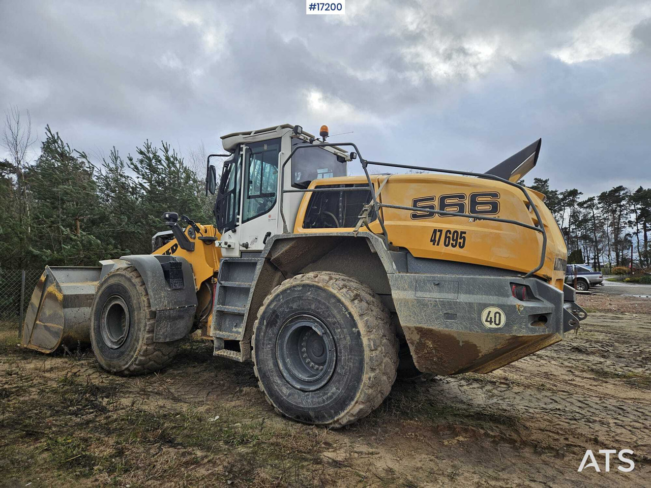 Máy xúc lật bánh lốp Wheel loader LIEBHERR L566 xPower (2017): hình 7