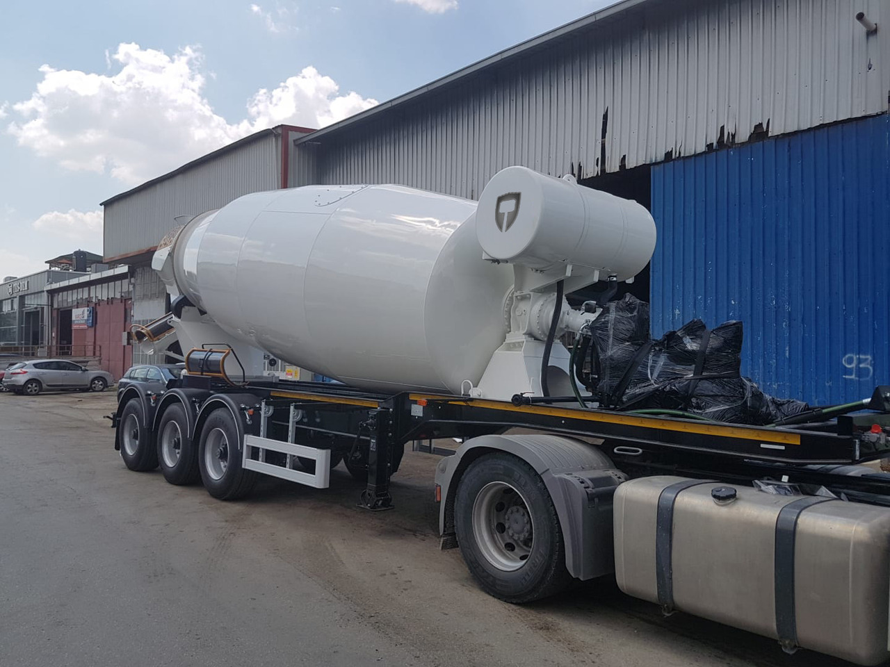 Sơ mi rơ moóc để vận chuyển xi măng mới THOR THR-3-MX-15-D: hình 6 Sơ mi rơ moóc để vận chuyển xi măng mới THOR THR-3-MX-15-D: hình 6