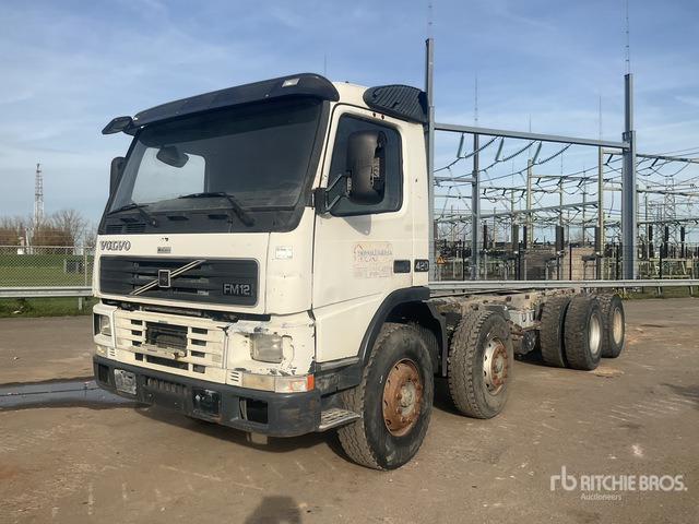 1999 Volvo FM12 8x4 Twin-Steer Cab and Chassis - Xe tải khung gầm: hình 1 1999 Volvo FM12 8x4 Twin-Steer Cab and Chassis - Xe tải khung gầm: hình 1