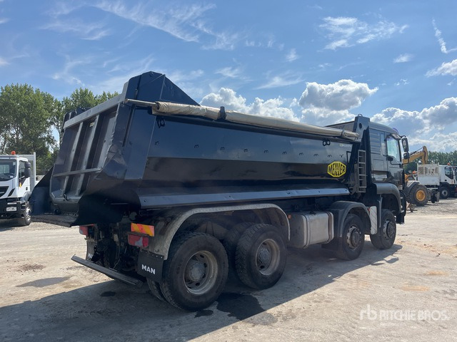 2006 MAN TGA41.430 8x8 Twin-Steer Sleeper Tri/A Dump Truck - Dàn băm cỏ/ Mulcher: hình 3 2006 MAN TGA41.430 8x8 Twin-Steer Sleeper Tri/A Dump Truck - Dàn băm cỏ/ Mulcher: hình 3