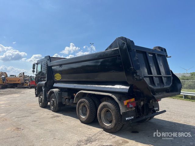 2006 MAN TGA41.430 8x8 Twin-Steer Sleeper Tri/A Dump Truck - Dàn băm cỏ/ Mulcher: hình 4 2006 MAN TGA41.430 8x8 Twin-Steer Sleeper Tri/A Dump Truck - Dàn băm cỏ/ Mulcher: hình 4