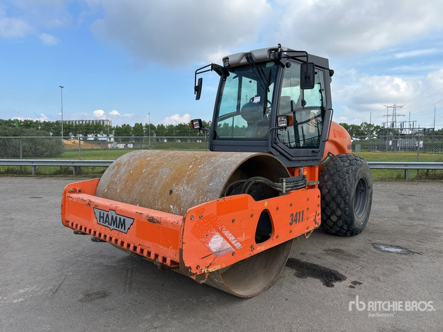 2014 Hamm 3411 Smooth Drum Compactor - Dàn băm cỏ/ Mulcher: hình 1 2014 Hamm 3411 Smooth Drum Compactor - Dàn băm cỏ/ Mulcher: hình 1