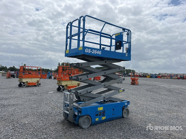 2015 Genie GS-2646 Electric Scissor Lift - Máy nâng người hình kéo: hình 3 2015 Genie GS-2646 Electric Scissor Lift - Máy nâng người hình kéo: hình 3