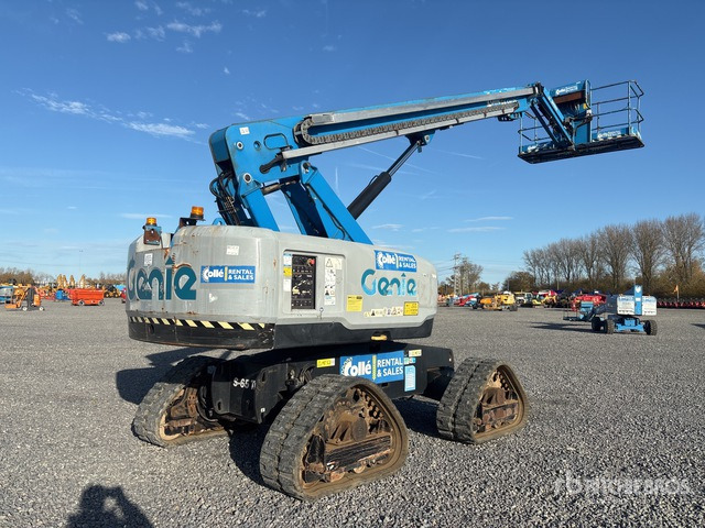 2016 Genie S-65TRAX Crawler Diesel Telescopic Boom Lift - Xe nâng người hình viễn vọng kính: hình 2 2016 Genie S-65TRAX Crawler Diesel Telescopic Boom Lift - Xe nâng người hình viễn vọng kính: hình 2