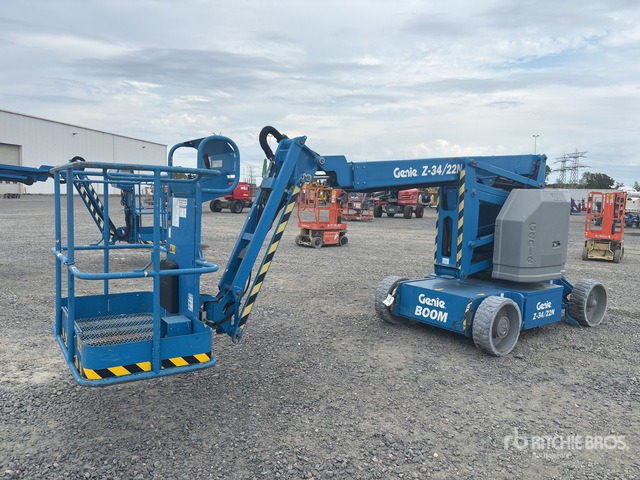 2016 Genie Z34/22N 2WD Electric Articulating Boom Lift - Xe nâng người nhiều khớp nối: hình 4 2016 Genie Z34/22N 2WD Electric Articulating Boom Lift - Xe nâng người nhiều khớp nối: hình 4
