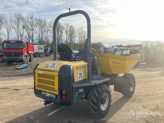 2019 Wacker Neuson 3001 3 t 4x4 Swivel Dumper - Xe ben đổ: hình 3 2019 Wacker Neuson 3001 3 t 4x4 Swivel Dumper - Xe ben đổ: hình 3