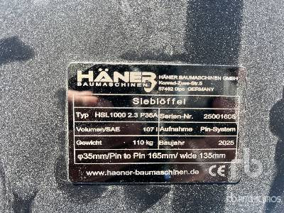 HAENER HSL1000 2.3 P35 980 mm Skeleton (Unused) - Gầu máy xúc: hình 5 HAENER HSL1000 2.3 P35 980 mm Skeleton (Unused) - Gầu máy xúc: hình 5