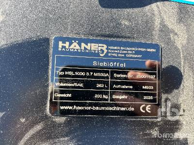 HAENER HSL1000 3.7 MS0 980 mm Skeleton (Unused) - Gầu máy xúc: hình 5 HAENER HSL1000 3.7 MS0 980 mm Skeleton (Unused) - Gầu máy xúc: hình 5