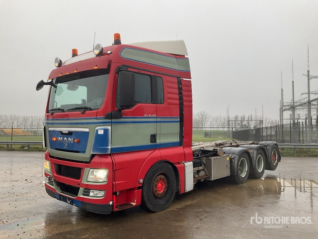 MAN TGX 35.540 Hooklift Truck - Xe tải nâng móc: hình 1 MAN TGX 35.540 Hooklift Truck - Xe tải nâng móc: hình 1