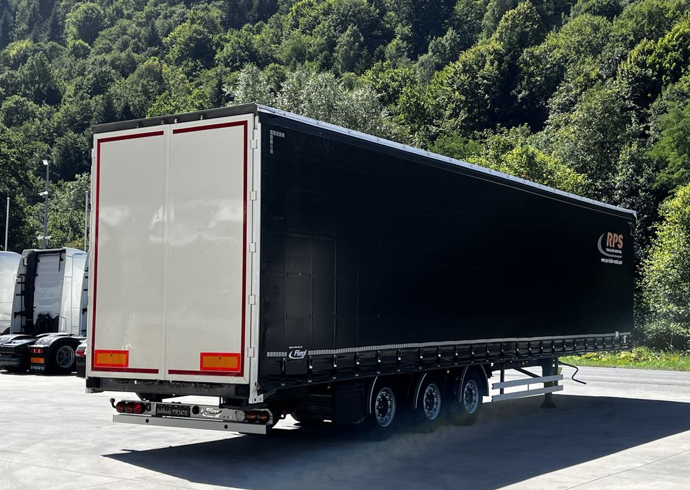 Fliegl Firanka Mega // 2017 Rok // SAF // Ocynk // Oś podnoszona // - Sơ mi rơ moóc mui bạt: hình 1 Fliegl Firanka Mega // 2017 Rok // SAF // Ocynk // Oś podnoszona // - Sơ mi rơ moóc mui bạt: hình 1