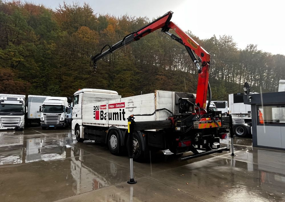 MAN TGX 26.440 // 2009 // Palfinger PK 12001EH Radio // Oś skrętna i podnoszona // - Xe tải thùng lửng/ Phẳng, Xe cẩu tự hành: hình 4 MAN TGX 26.440 // 2009 // Palfinger PK 12001EH Radio // Oś skrętna i podnoszona // - Xe tải thùng lửng/ Phẳng, Xe cẩu tự hành: hình 4