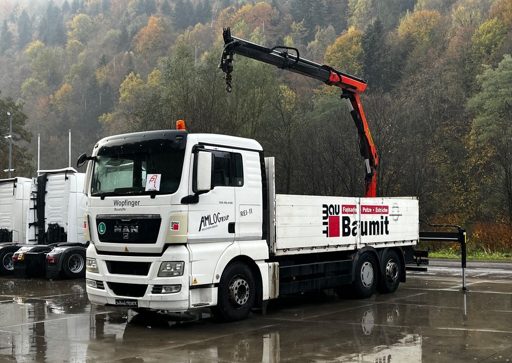 MAN TGX 26.440 // 2009 // Palfinger PK 12001EH Radio // Oś skrętna i podnoszona // - Máy móc khác: hình 1 MAN TGX 26.440 // 2009 // Palfinger PK 12001EH Radio // Oś skrętna i podnoszona // - Máy móc khác: hình 1