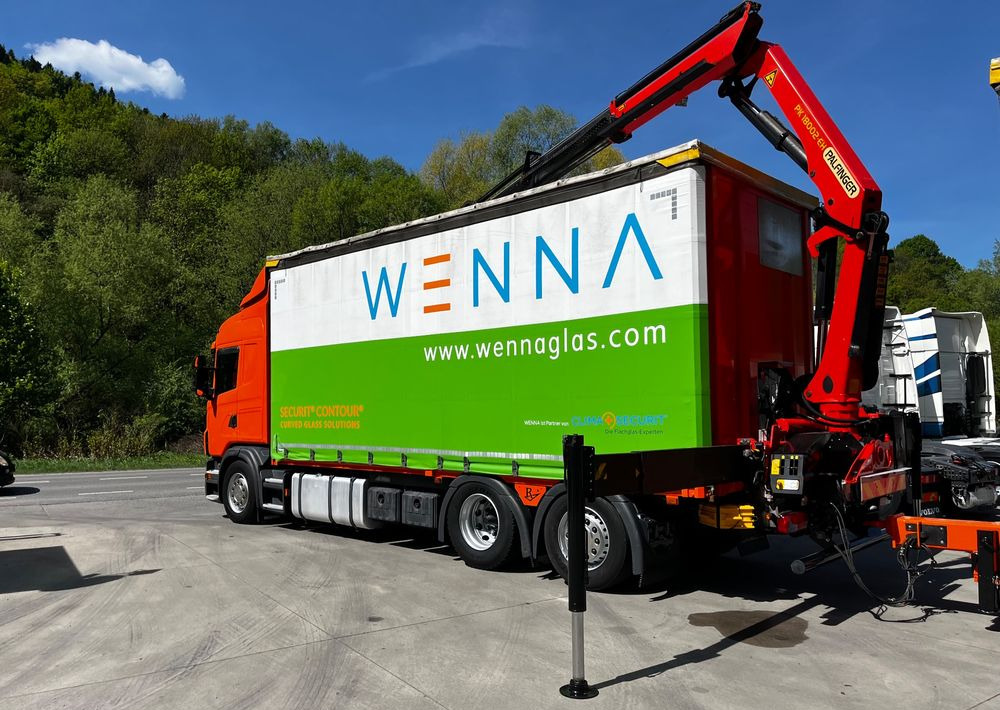 Scania G420 // Tandem // HDS Palfinger 18002 EH // Przyczepa // Oś skrętna podnoszona // Video !!! - Xe tải thùng mui bạt, Xe tải điện: hình 5 Scania G420 // Tandem // HDS Palfinger 18002 EH // Przyczepa // Oś skrętna podnoszona // Video !!! - Xe tải thùng mui bạt, Xe tải điện: hình 5
