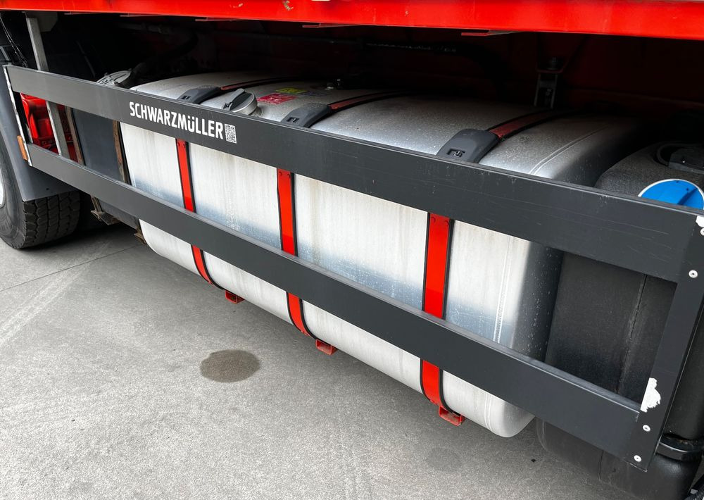Xe tải thùng lửng/ Phẳng, Xe cẩu tự hành Scania G450 // 6x2// Skrzynia 6.40x2.49 // HDS Palfinger // Oś skrętna podnoszona //: hình 16