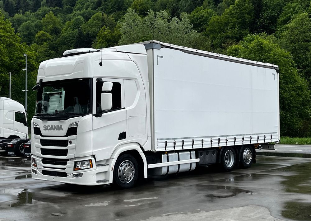 Scania R410 // 2018 Rok 6x2 // Retarder // Automat // Led // Navi // 77 // - Xe tải thùng mui bạt: hình 1 Scania R410 // 2018 Rok 6x2 // Retarder // Automat // Led // Navi // 77 // - Xe tải thùng mui bạt: hình 1