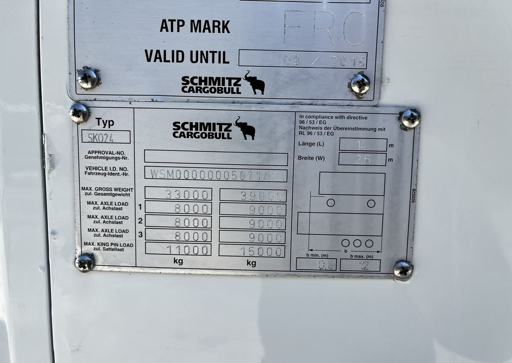Cho thuê  Schmitz Cargobull Chłodnia // 2010 Rok // 2 osie podnoszone // Doppelstock // Kosz paletowy // Schmitz Cargobull Chłodnia // 2010 Rok // 2 osie podnoszone // Doppelstock // Kosz paletowy //: hình 12 Cho thuê  Schmitz Cargobull Chłodnia // 2010 Rok // 2 osie podnoszone // Doppelstock // Kosz paletowy // Schmitz Cargobull Chłodnia // 2010 Rok // 2 osie podnoszone // Doppelstock // Kosz paletowy //: hình 12