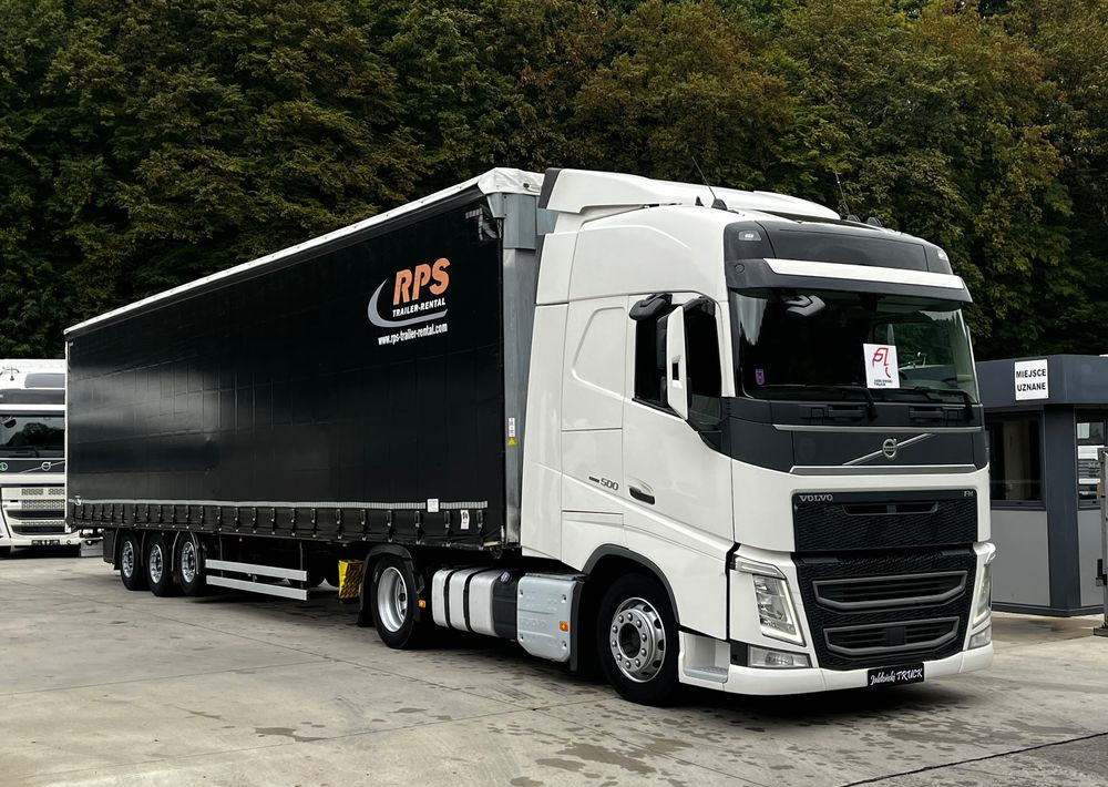 Volvo FH 500 Mega 2016 Rok + Fliegl 2017 // Oś podnoszona // Zestaw ! - Xe đầu kéo, Sơ mi rơ moóc mui bạt: hình 1 Volvo FH 500 Mega 2016 Rok + Fliegl 2017 // Oś podnoszona // Zestaw ! - Xe đầu kéo, Sơ mi rơ moóc mui bạt: hình 1