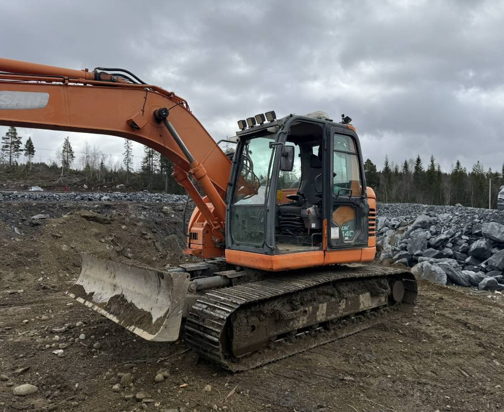 Doosan DX 140 LCR - Máy xúc bánh xích: hình 2 Doosan DX 140 LCR - Máy xúc bánh xích: hình 2