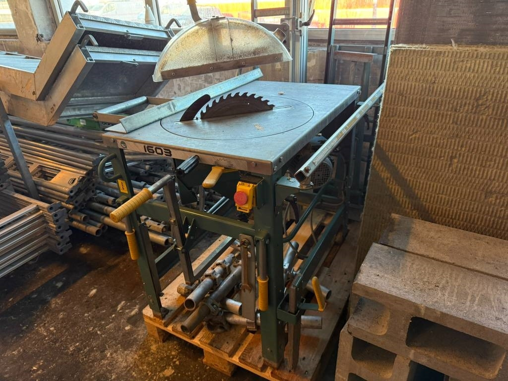 Ernex 1603 230/400 V gjerdesag med rullebord - Máy chế biến gỗ: hình 3 Ernex 1603 230/400 V gjerdesag med rullebord - Máy chế biến gỗ: hình 3