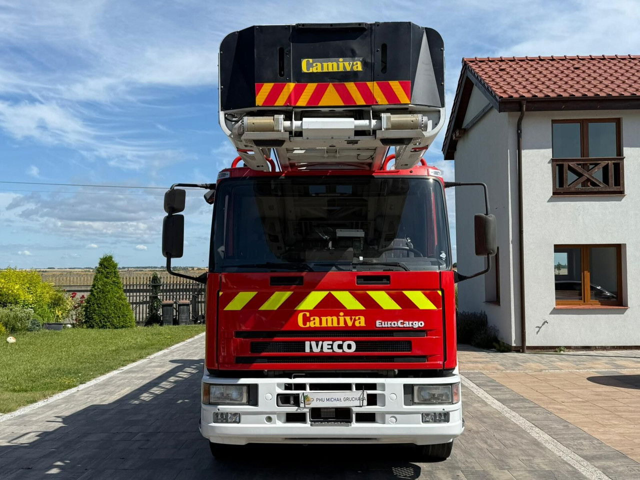 Iveco Eurocargo 130E24 30metrów Podnośnik koszowy zwyżka - Nền bục trên không gắn trên xe tải: hình 5 Iveco Eurocargo 130E24 30metrów Podnośnik koszowy zwyżka - Nền bục trên không gắn trên xe tải: hình 5