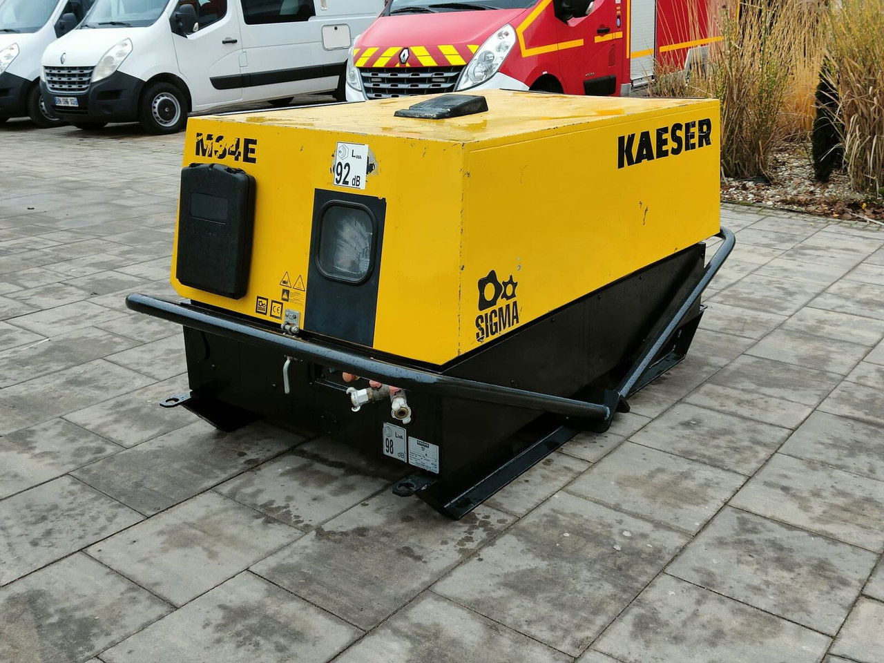 Máy nén khí Kaeser M34E Sprężarka Elektryczna Kompresor 3.4 m3/min 22 KW: hình 7