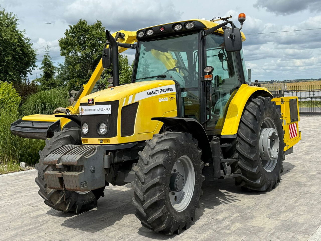 Massey Ferguson 6445 z kosiarką wysięgnikową do poboczy Rousseau T hénor 510 L FI - Máy cày: hình 3 Massey Ferguson 6445 z kosiarką wysięgnikową do poboczy Rousseau T hénor 510 L FI - Máy cày: hình 3