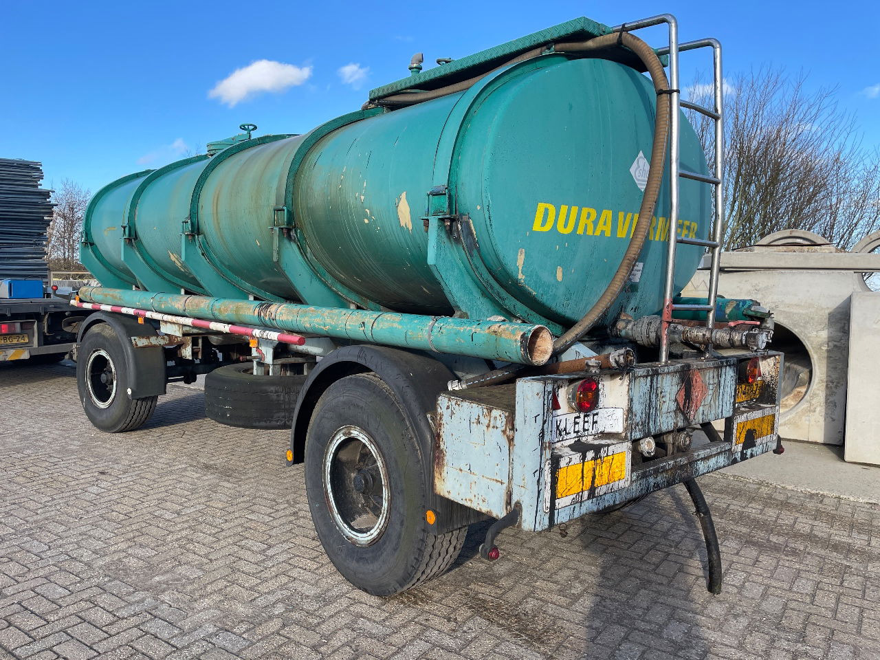Burg Bitumen tank inox 14.000L - Rơ moóc bồn: hình 2 Burg Bitumen tank inox 14.000L - Rơ moóc bồn: hình 2