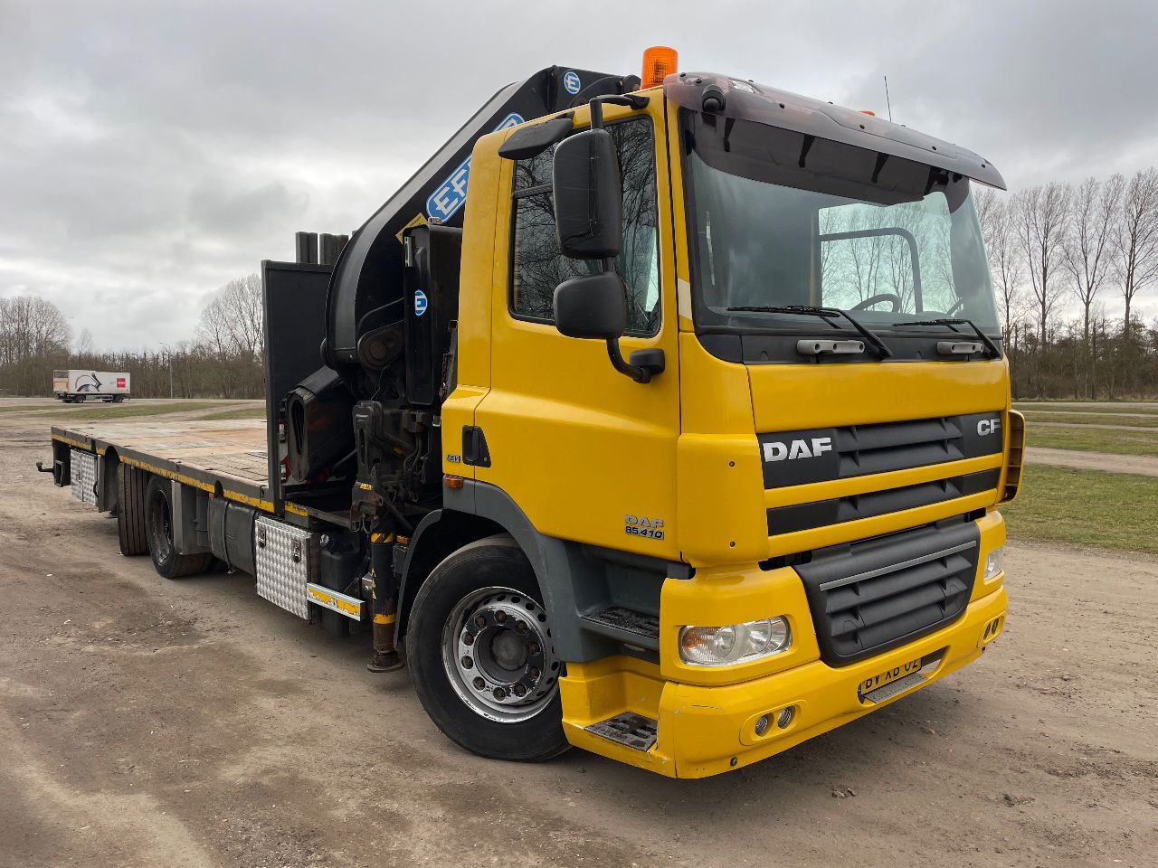 DAF 85.410 Met Effer 470 6s laadkraan ladekran loadercrane crane palfinger hiab fassi - Xe cẩu tự hành: hình 5 DAF 85.410 Met Effer 470 6s laadkraan ladekran loadercrane crane palfinger hiab fassi - Xe cẩu tự hành: hình 5