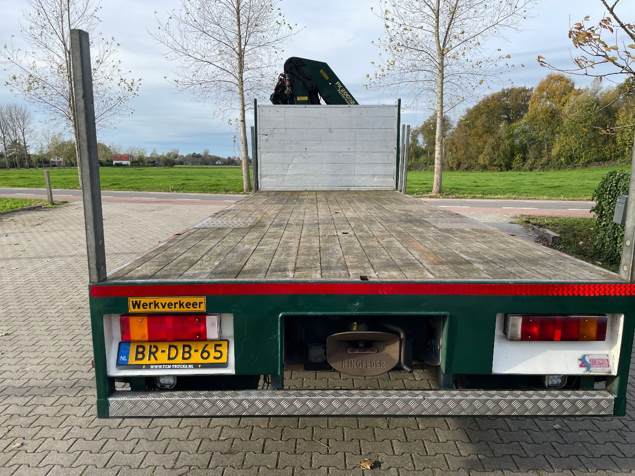 DAF CF 75.310 With Palfinger PK20002 crane - Xe tải thùng lửng/ Phẳng, Xe cẩu tự hành: hình 5 DAF CF 75.310 With Palfinger PK20002 crane - Xe tải thùng lửng/ Phẳng, Xe cẩu tự hành: hình 5